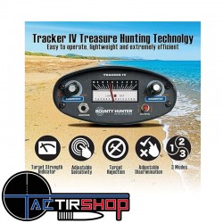 Détecteur de métaux Bounty Hunter Tracker IV www.tactirshop.fr