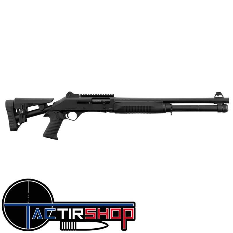 Fusil semi-automatique AKSA ARMS S4 FX03 Cal. 12/76 - 5+1 coups - Noir www.tactirshop.fr
