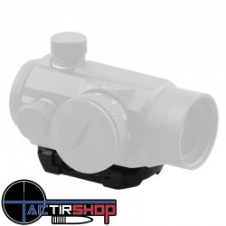 Montage bas point rouge pour rail de 11mm Vector Optics Maverick Extreme Low Profile Dovetail Mount www.tactirshop.fr