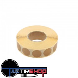 2000 pastilles autocollantes TAN 20mm Eeman Tech www.tactirshop.fr