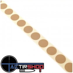 2000 pastilles autocollantes TAN 20mm Eeman Tech www.tactirshop.fr