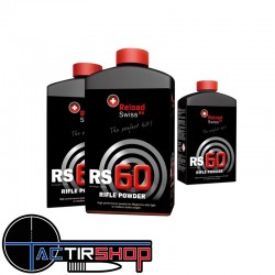 Reload Swiss RS 60 - bidon de 1kg www.tactirshop.fr