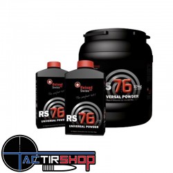 Poudre Reload Swiss RS 76 - bidon de 1kg www.tactirshop.fr