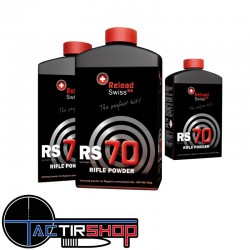 Poudre Reload Swiss RS 70 - bidon de 1kg www.tactirshop.fr
