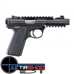 Pistolet RUGER MARK IV 22/45 Tactical calibre 22 lr www.tactirshop.fr