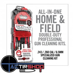 Kit de nettoyage Real Avid Gun Boss Multi-kit cal .243 / .260 / 6.5mm www.tactirshop.fr