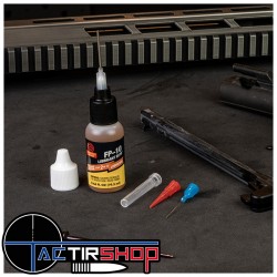 Lubrifiant FP-10 Elite CLP Bouteille avec embouts applicateurs de précision Shooter's Choice www.tactirshop.fr