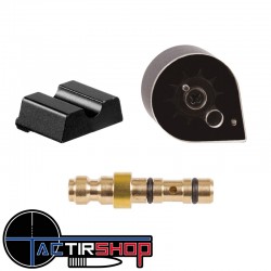 Pack Stoeger PCP XM1 S4 Suppressor Cal 4.5 19.9J avec lunette 4X32 avec 3 chargeur et  pompe www.tactirshop.fr