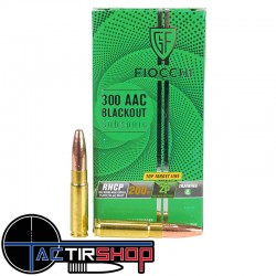 Munitions Fiocchi 300 AAC Blackout 200 grains FMJ Subsonic - boite de 50 www.tactirshop.fr