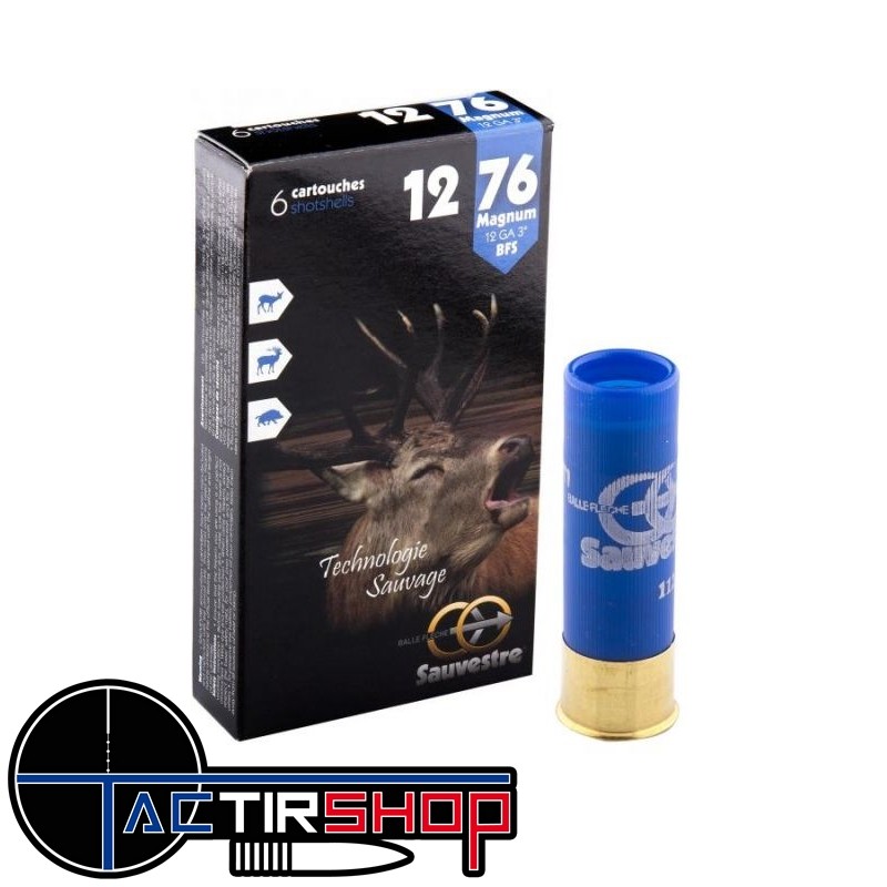 Balle flèche Sauvestre calibre 12/76 www.tactirshop.fr