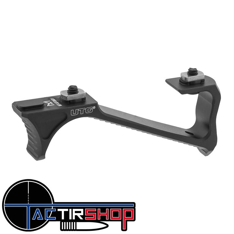 Poignée UTG Ultra Slim Angled Foregrip, M-LOK , Black www.tactirshop.fr