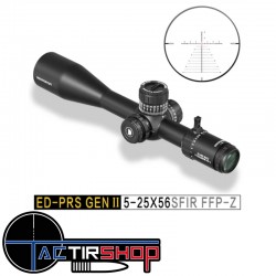 Lunette de tir DISCOVERY ED-PRS GENⅡ 5-25X56 FFP-MRAD www.tactirshop.fr