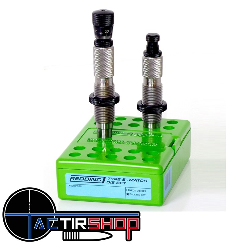 Jeu d'outils Redding Type S-Match Full 338 Lapua Magnum www.tactirshop.fr