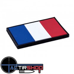 Patch velcro Drapeau Français PVC www.tactirshop.fr