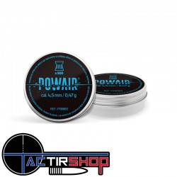 500 Plombs Plat Powair 4.5mm www.tactirshop.fr
