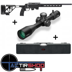 Pack Carabine Tikka T1x ACE TARGET 20" + Lunette Discoveryopt PRS 5-25x56 + Malette Nuprol www.tactirshop.fr