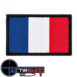 Patch Velcro Drapeau Français Brodé www.tactirshop.fr