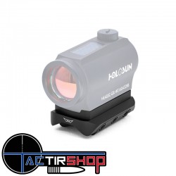 Support point rouge Type Aimpoint T1/T2 pour bande ventilée Warne Red-dot Shotgun Rib Aimpoint T1-T2 Mount www.tactirshop.fr