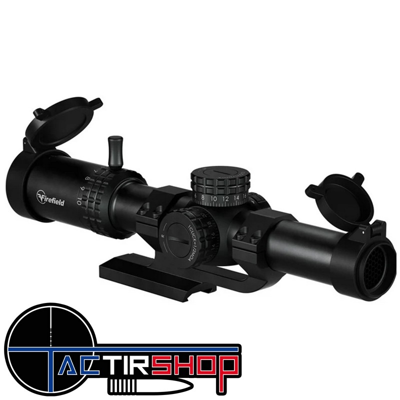 Kit complet Lunette de tir type AR15 Firefield RapidStrike 1-10x24 www.tactirshop.fr