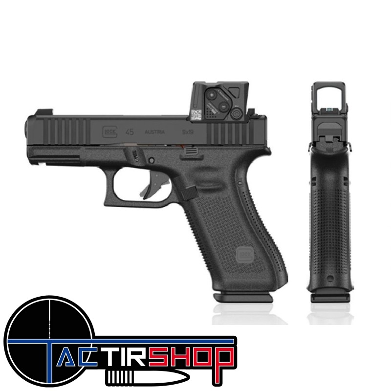 Pistolet GLOCK 45 FS A-CUT Combo AIMPOINT COA 9X19 www.tactirshop.fr
