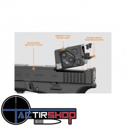 Pistolet GLOCK 45 FS A-CUT Combo AIMPOINT COA 9X19 www.tactirshop.fr