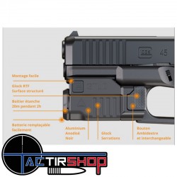 Lampe GLOCK GTL II LED 01 SET www.tactirshop.fr