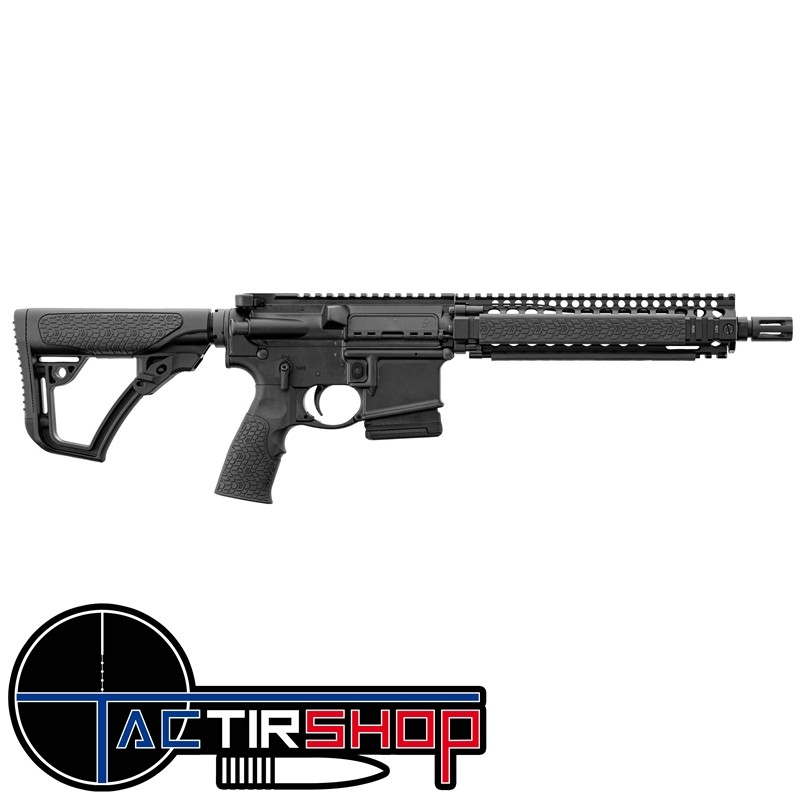 AR15 DANIEL DEFENSE MK18 RIS-II canon court 10.3'' .223 Rem Black www.tactirshop.fr