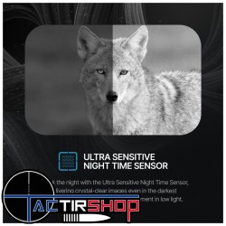 Lunette de chasse numérique connectée jour/nuit ATN X-CELSIOR 5-15x www.tactirshop.fr