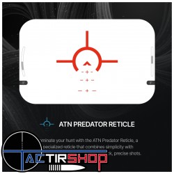 Lunette de chasse numérique connectée jour/nuit ATN X-CELSIOR 5-15x www.tactirshop.fr