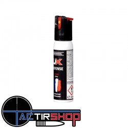 Bombe lacrymogène anti agression UX GEL POIVRE 25 ml Capot 1/4 de tour www.tactirshop.fr