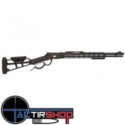 Carabine à levier sous-garde HUGTEK LVR SXB Noire 20" cal.44 Rem Magnum www.tactirshop.fr