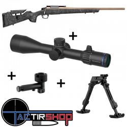 Pack TLD Carabine CVA Cascade LRX Black Cerakote 308 Win www.tactirshop.fr