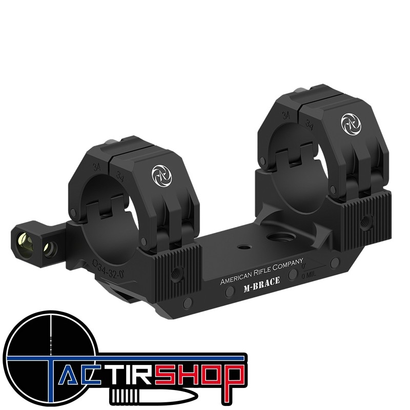 Montage Monobloc Américan Rifle Company M-Brace Mount 34mm 60moa Hauteur 32mm www.tactirshop.fr