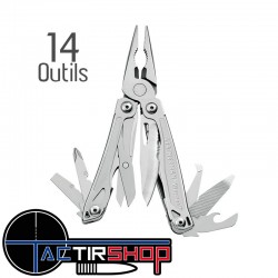 Leatherman Wingman - Pince multifonctions avec 14 outils www.tactirshop.fr