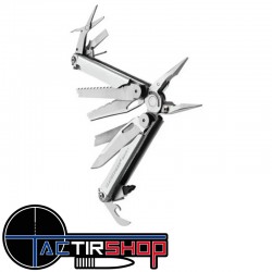 Leatherman Wave + - Pince multifonctions avec 18 outils www.tactirshop.fr