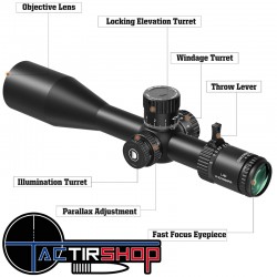 Lunette de tir DISCOVERYOPT LHD 8-32X56SFIR FFP-Z-MRAD www.tactirshop.fr