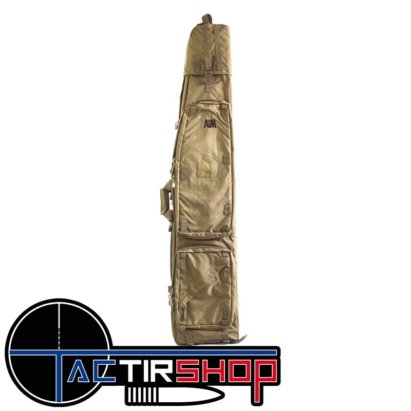 Drag Bag Aim 60 TAN pour carabine tactique de 145 cm maximum www.tactirshop.fr