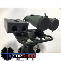Adaptateur Arca 4 voies (extension de télémètre) Gray Ops - 4-Way Arca Adapter (Rangefinder Extension) www.tactirshop.fr