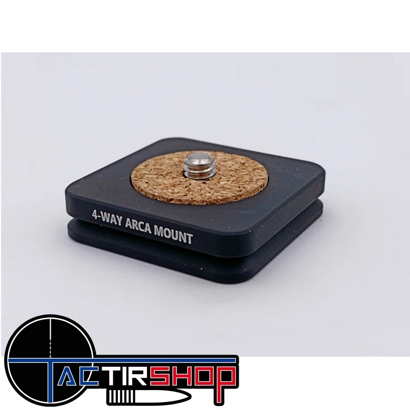 Adaptateur Arca 4 voies (standard) Gray Ops - 4-Way Arca Adapter (Standard) www.tactirshop.fr