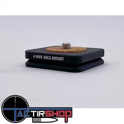 Adaptateur Arca 4 voies (standard) Gray Ops - 4-Way Arca Adapter (Standard) www.tactirshop.fr
