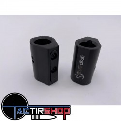 Adaptateur Pieds Bipied Harris Gray Ops Harris Bipod QDA www.tactirshop.fr