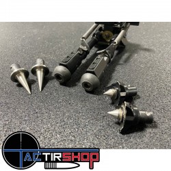 Adaptateur Pieds Bipied Harris Gray Ops Harris Bipod QDA www.tactirshop.fr