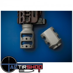 Frein de bouche / Compensateur Midwest Industries Alpha Tank Brake Black 1/2x28 9mm www.tactirshop.fr