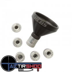Kit d'entonnoir à poudre RCBS MatchMaster Powder Funnel Kit www.tactirshop.fr