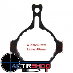Levier de zoom pour lunette de tir continental 34 mm www.tactirshop.fr