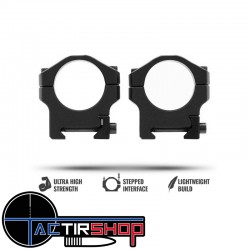 Colliers MDT Lightweight Scope Rings - Premier 34mm High 1,25" www.tactirshop.fr