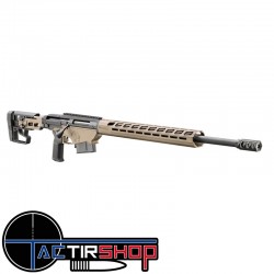 Carabine RUGER Precision Rifle Tactical Smoke Bronze Cerakote cal.338 Lapua Mag www.tactirshop.fr