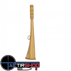 Corne plate Compiègne 16 cm laiton poli www.tactirshop.fr