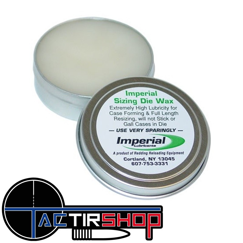 Imperial Sizing Die wax 2 OZ, graisse de recalibrage