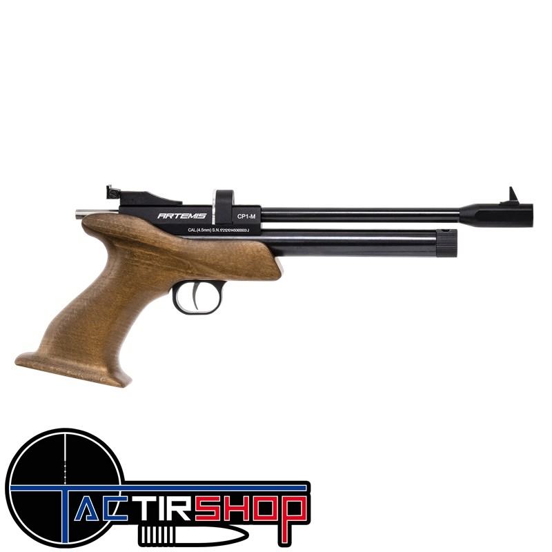 Pistolet à Plomb ARTEMIS CP1M Multi Shot Calibre 4.5mm Puissance 6J www.tactirshop.fr